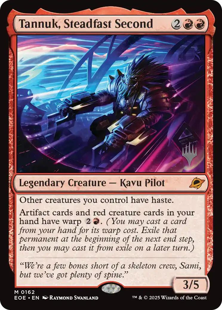 Tannuk, Steadfast Second [Edge of Eternities Promo Pack] | Exor Games Dartmouth