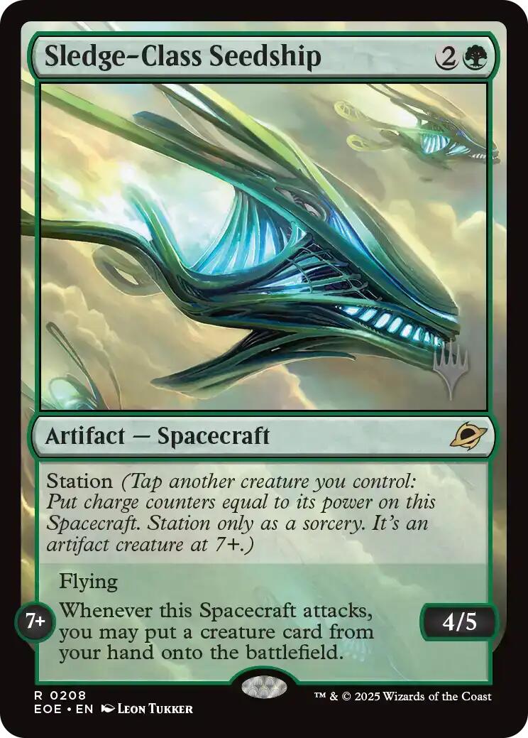 Sledge-Class Seedship [Edge of Eternities Promo Pack] | Exor Games Dartmouth