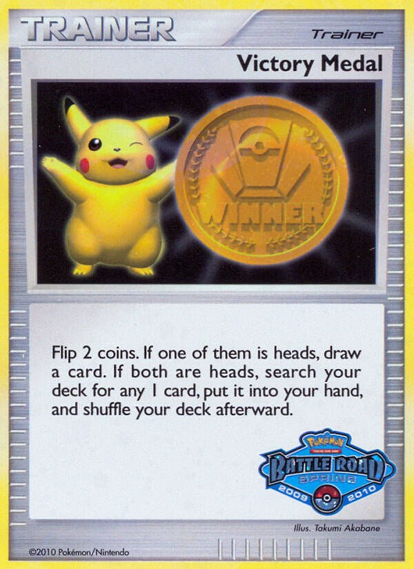 Victory Medal (2009-2010) (Battle Road Spring) [League & Championship Cards] | Exor Games Dartmouth