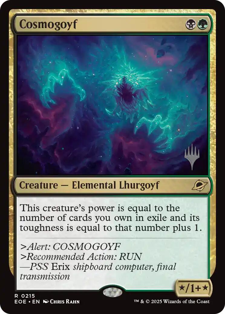 Cosmogoyf [Edge of Eternities Promo Pack] | Exor Games Dartmouth