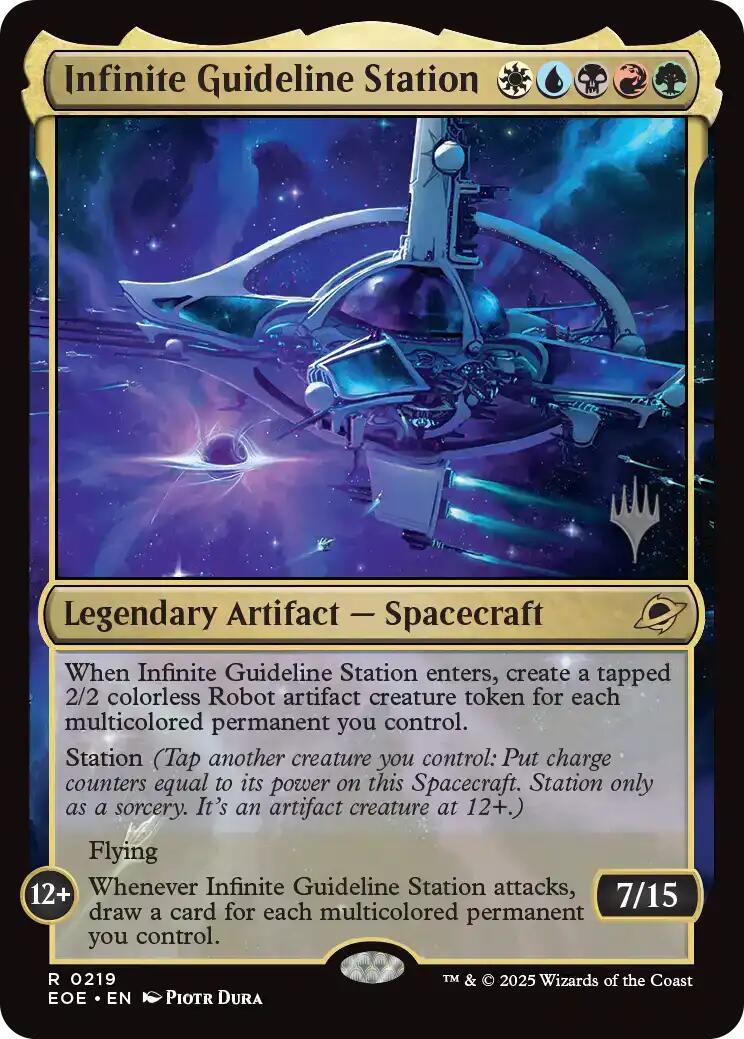 Infinite Guideline Station [Edge of Eternities Promo Pack] | Exor Games Dartmouth