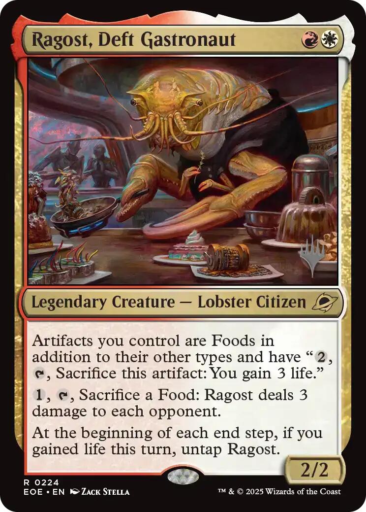 Ragost, Deft Gastronaut [Edge of Eternities Promo Pack] | Exor Games Dartmouth