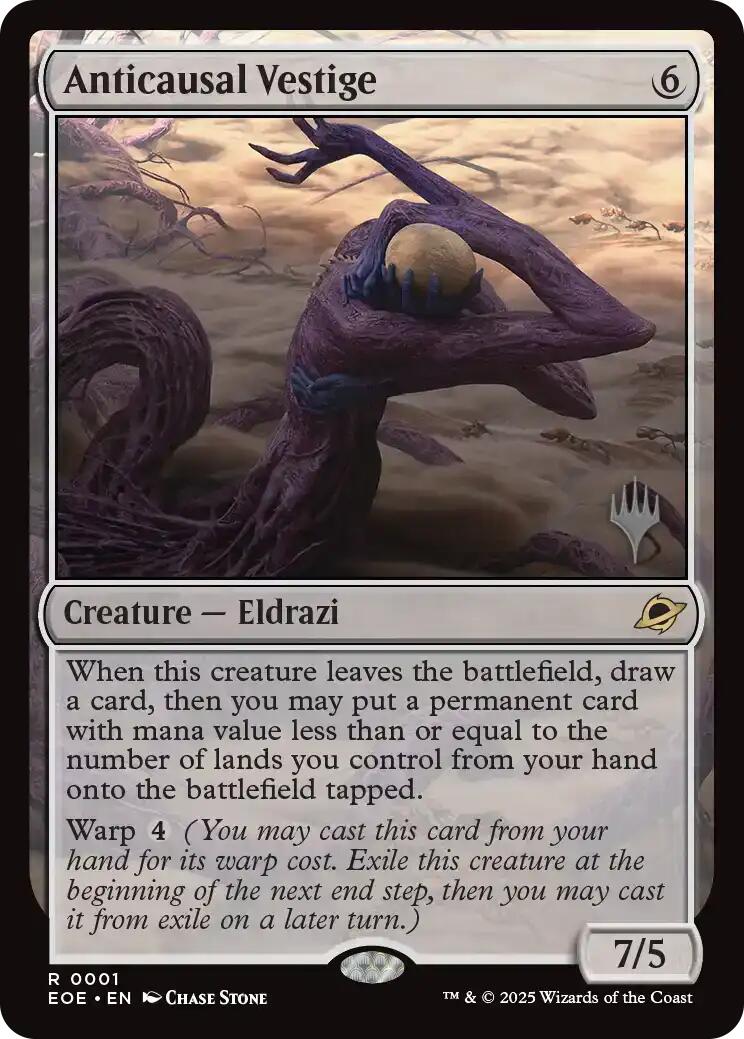 Anticausal Vestige [Edge of Eternities Promo Pack] | Exor Games Dartmouth