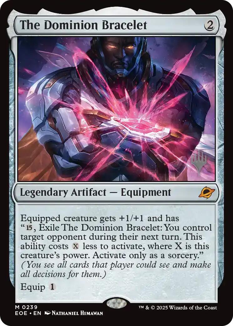 The Dominion Bracelet [Edge of Eternities Promo Pack] | Exor Games Dartmouth