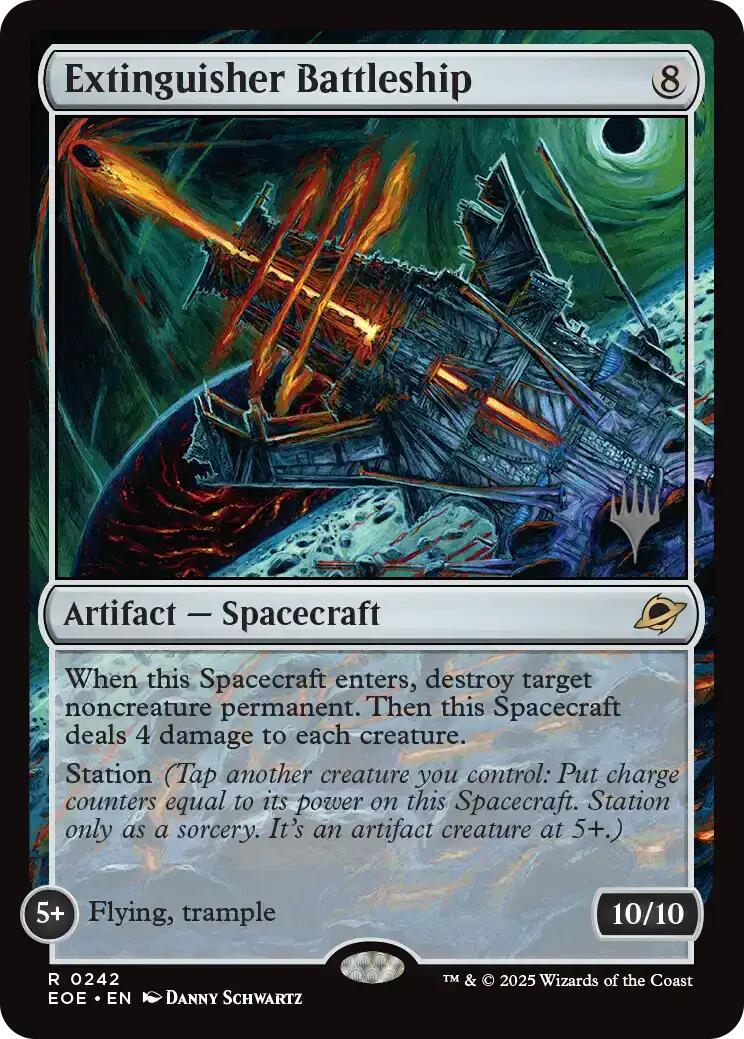 Extinguisher Battleship [Edge of Eternities Promo Pack] | Exor Games Dartmouth