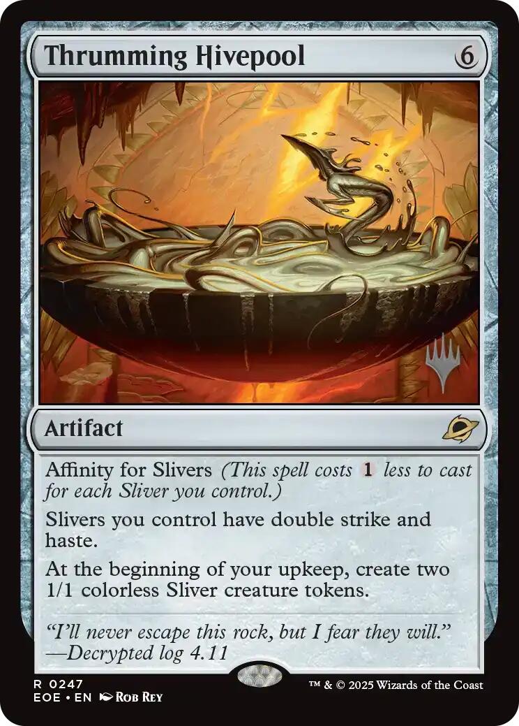 Thrumming Hivepool [Edge of Eternities Promo Pack] | Exor Games Dartmouth