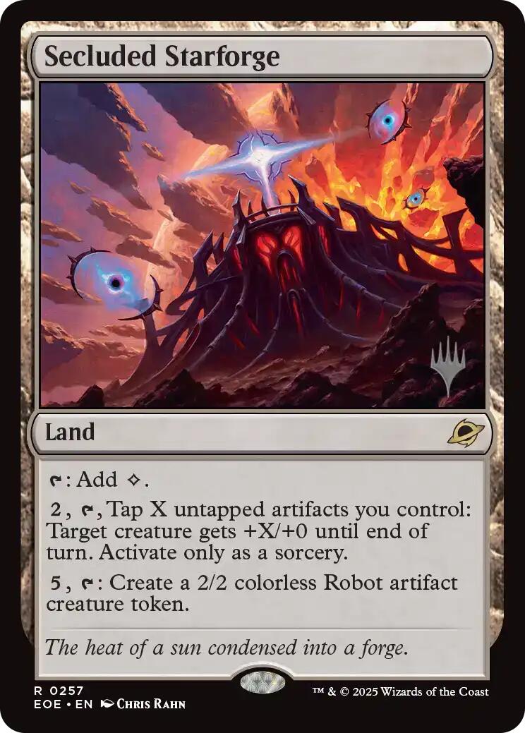 Secluded Starforge [Edge of Eternities Promo Pack] | Exor Games Dartmouth