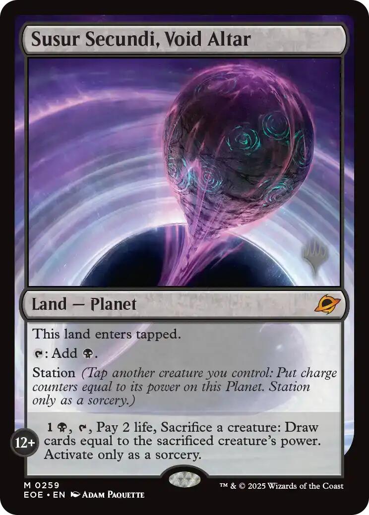 Susur Secundi, Void Altar [Edge of Eternities Promo Pack] | Exor Games Dartmouth