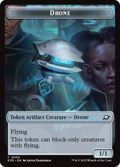 Drone // Lander (0005) Doubled-Sided Token [Edge of Eternities Tokens] | Exor Games Dartmouth