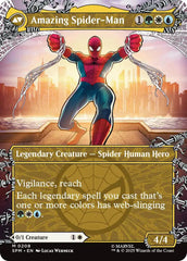 Peter Parker (0208) (Borderless) [Marvel's Spider-Man] | Exor Games Dartmouth
