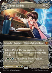 Peter Parker (0208) (Borderless) [Marvel's Spider-Man] | Exor Games Dartmouth