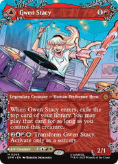 Gwen Stacy (0209) (Borderless) [Marvel's Spider-Man] | Exor Games Dartmouth