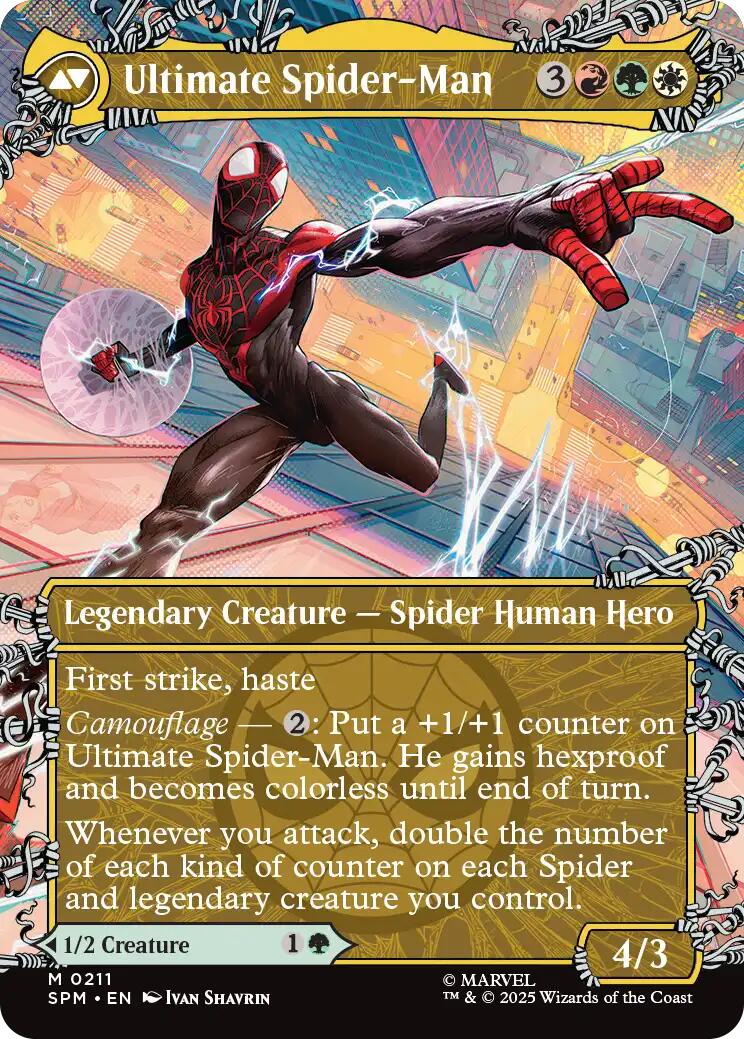 Miles Morales (0211) (Borderless) [Marvel's Spider-Man] | Exor Games Dartmouth