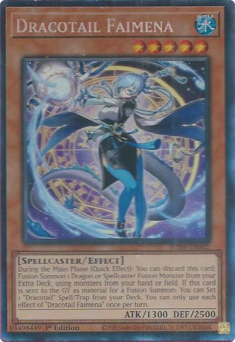 Dracotail Faimena (CR) [JUSH-EN002] Collector's Rare | Exor Games Dartmouth