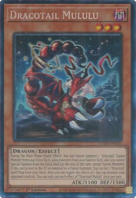 Dracotail Mululu (CR) [JUSH-EN005] Collector's Rare | Exor Games Dartmouth