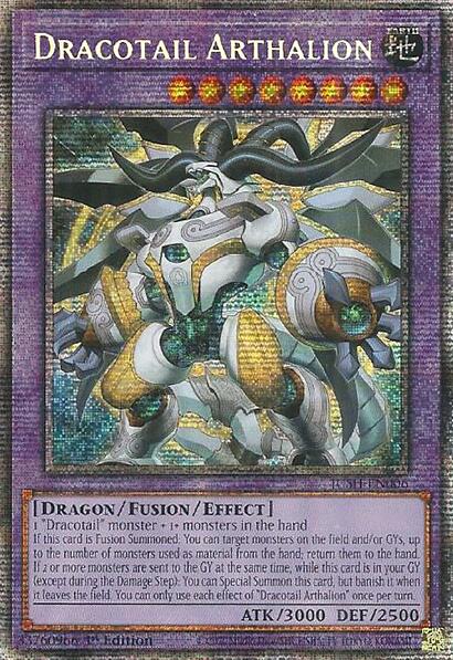Dracotail Arthalion (Starlight Rare) [JUSH-EN006] Starlight Rare | Exor Games Dartmouth