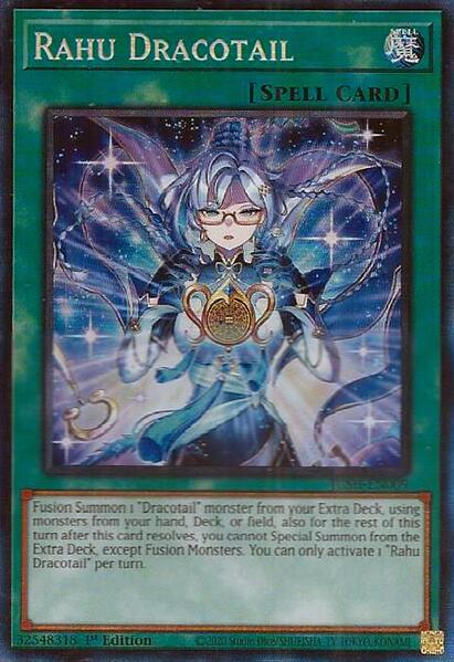 Rahu Dracotail (CR) [JUSH-EN009] Collector's Rare | Exor Games Dartmouth