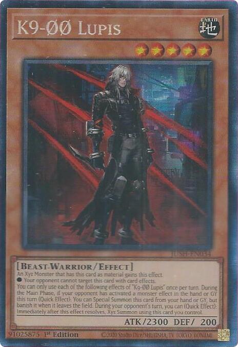 K9-00 Lupis (CR) [JUSH-EN034] Collector's Rare | Exor Games Dartmouth