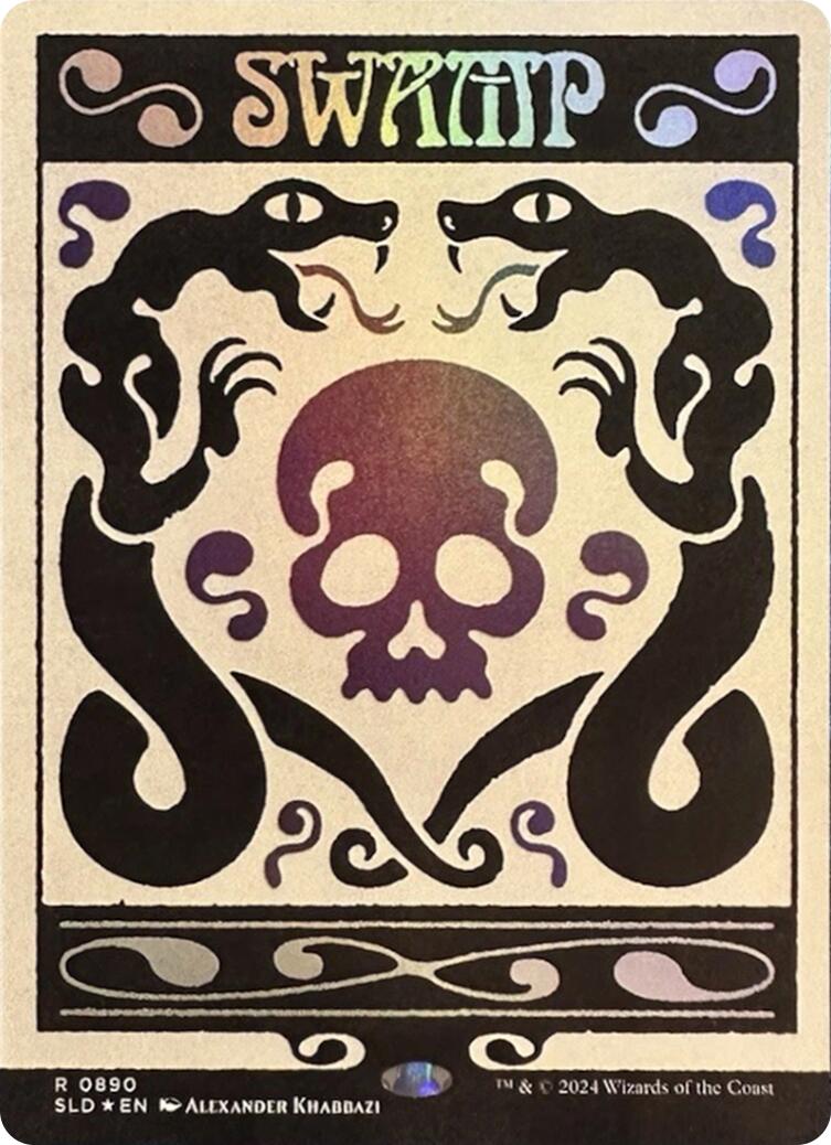Swamp (0890) (Rainbow Foil) [Secret Lair Drop Series] | Exor Games Dartmouth