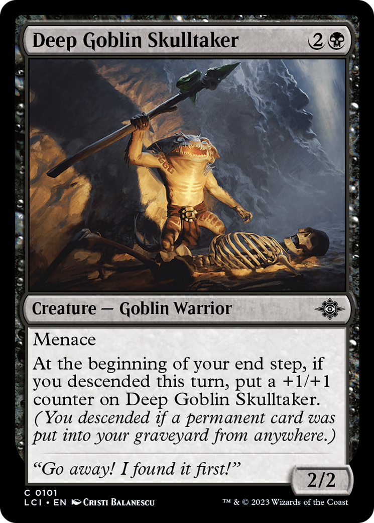 Deep Goblin Skulltaker [The Lost Caverns of Ixalan] | Exor Games Dartmouth