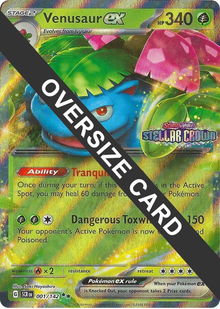 Venusaur ex (001/142) (Jumbo Card) [Miscellaneous Cards] | Exor Games Dartmouth