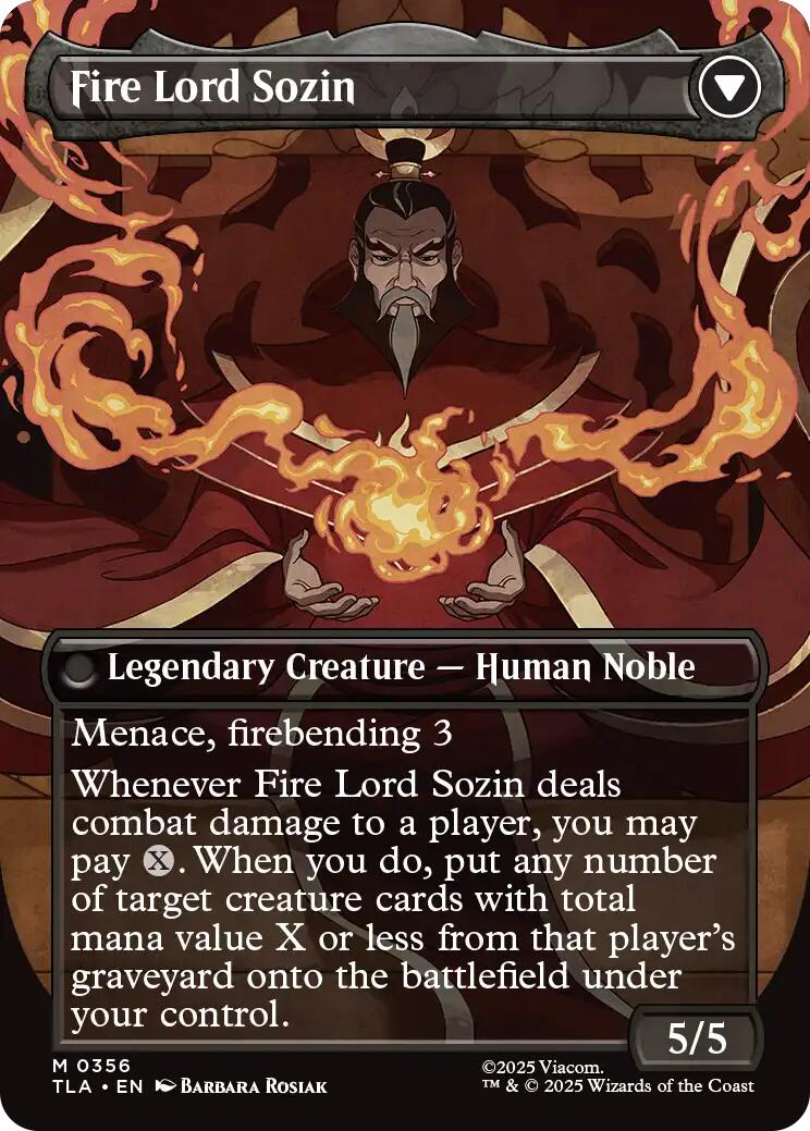 The Rise of Sozin (Borderless) [Avatar: The Last Airbender] | Exor Games Dartmouth