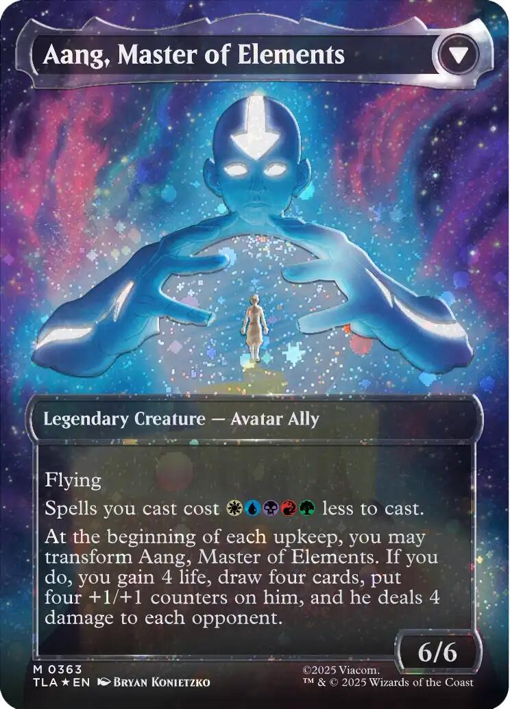 Avatar Aang (Raised Foil) [Avatar: The Last Airbender] | Exor Games Dartmouth