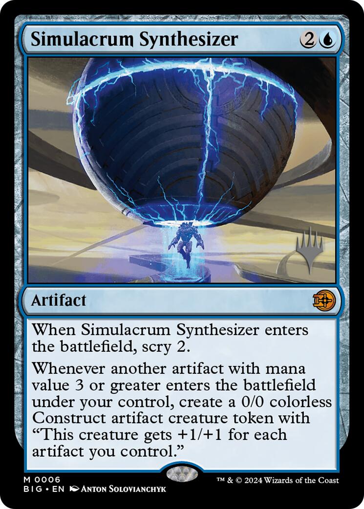 Simulacrum Synthesizer [Edge of Eternities Promo Pack] | Exor Games Dartmouth