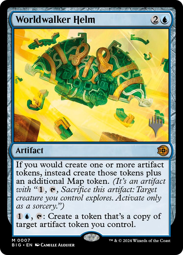 Worldwalker Helm [Edge of Eternities Promo Pack] | Exor Games Dartmouth