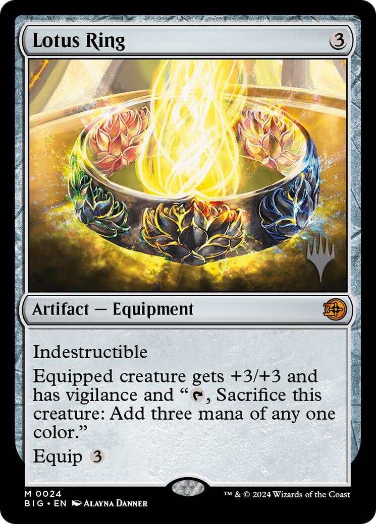 Lotus Ring [Edge of Eternities Promo Pack] | Exor Games Dartmouth