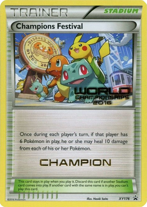 Champions Festival (XY176) (2016 Champion) [XY: Black Star Promos] | Exor Games Dartmouth