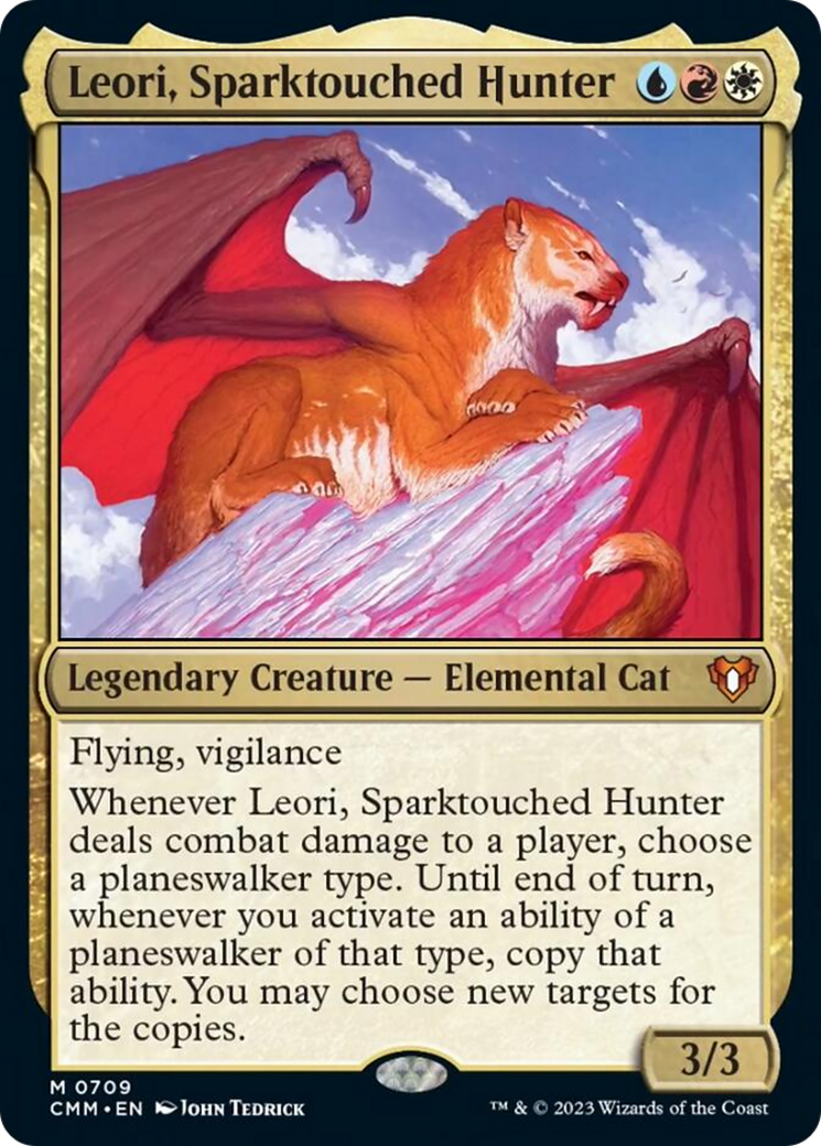 Leori, Sparktouched Hunter [Commander Masters] | Exor Games Dartmouth