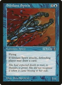 Sibilant Spirit (Oversized) [Oversize Cards] | Exor Games Dartmouth