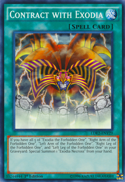 Contract with Exodia [LDK2-ENY29] Common | Exor Games Dartmouth