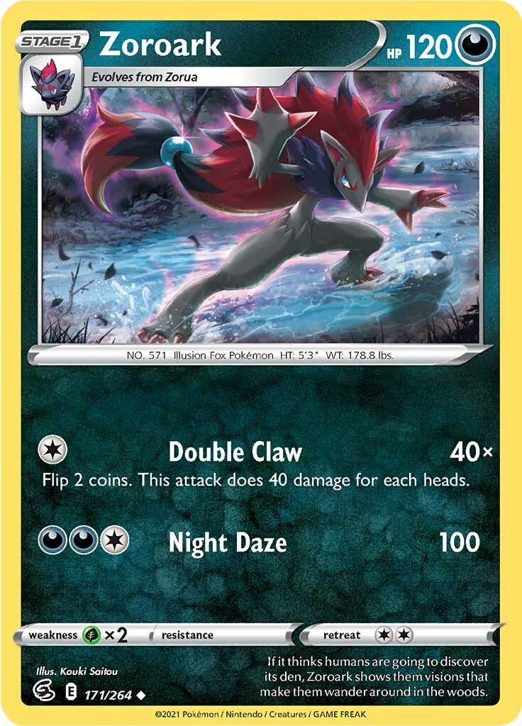 Zoroark (171/264) [Sword & Shield: Fusion Strike] | Exor Games Dartmouth