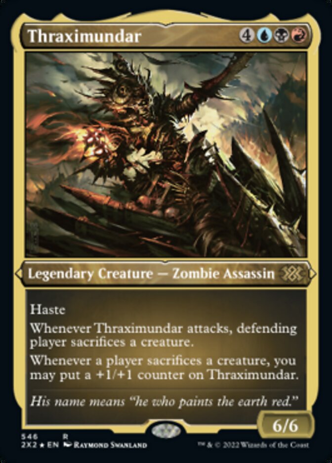 Thraximundar (Foil Etched) [Double Masters 2022] | Exor Games Dartmouth