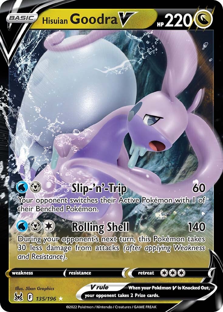 Hisuian Goodra V (135/196) [Sword & Shield: Lost Origin] | Exor Games Dartmouth