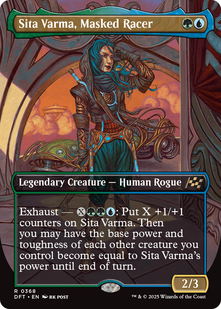 Sita Varma, Masked Racer (Borderless) [Aetherdrift] | Exor Games Dartmouth