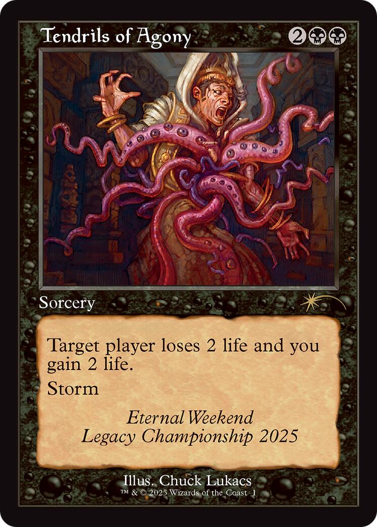 Tendrils of Agony (Retro Frame) (Eternal Weekend 2025 Promo) [Eternal Weekend] | Exor Games Dartmouth