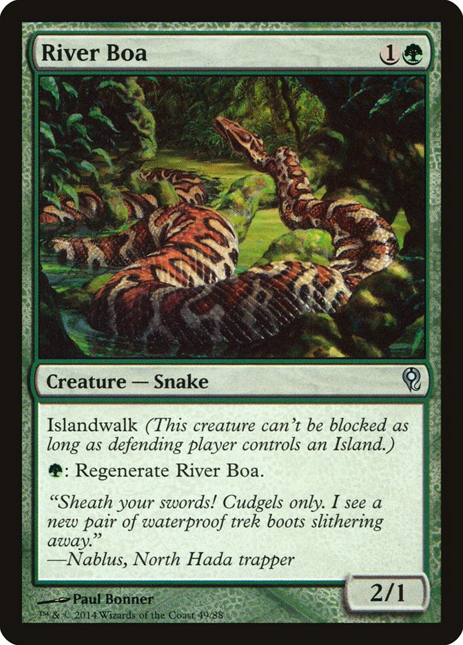 River Boa [Duel Decks: Jace vs. Vraska] | Exor Games Dartmouth