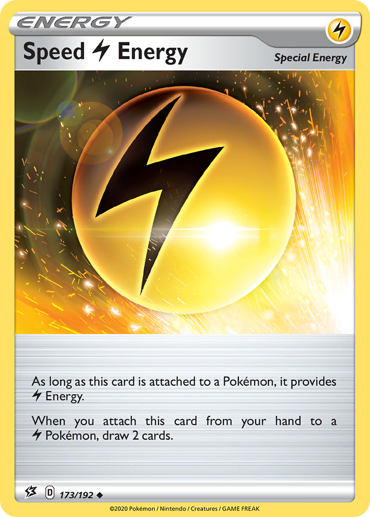 Speed Lightning Energy (173/192) [Sword & Shield: Rebel Clash] | Exor Games Dartmouth