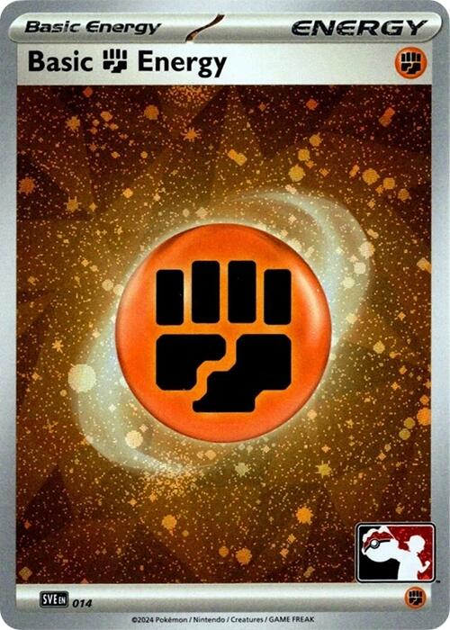 Basic Fighting Energy (014) (Cosmos Holo) [Prize Pack Series Seven] | Exor Games Dartmouth