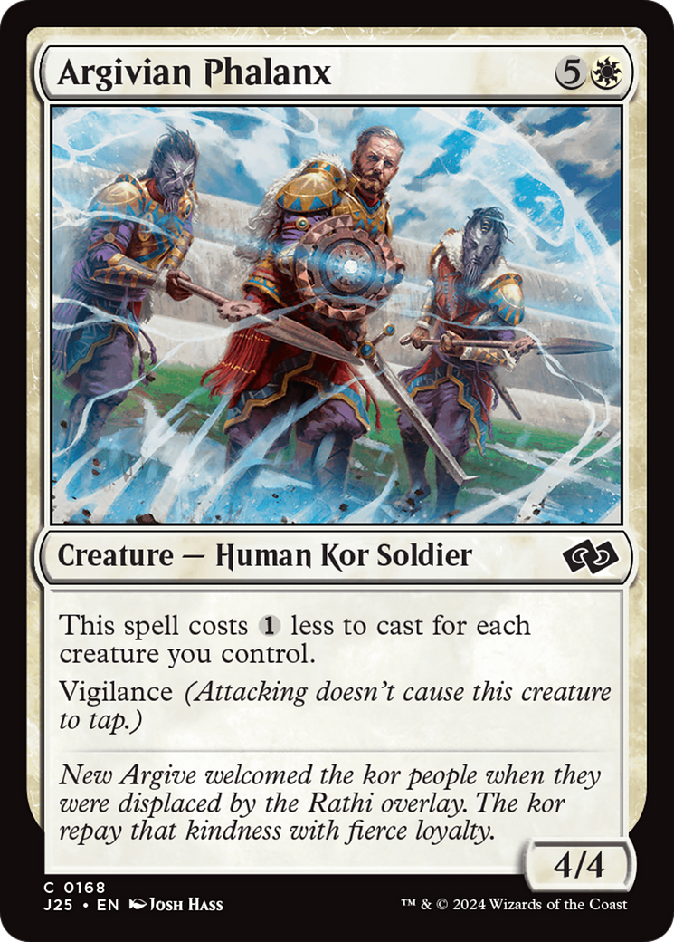 Argivian Phalanx [Foundations Jumpstart] | Exor Games Dartmouth