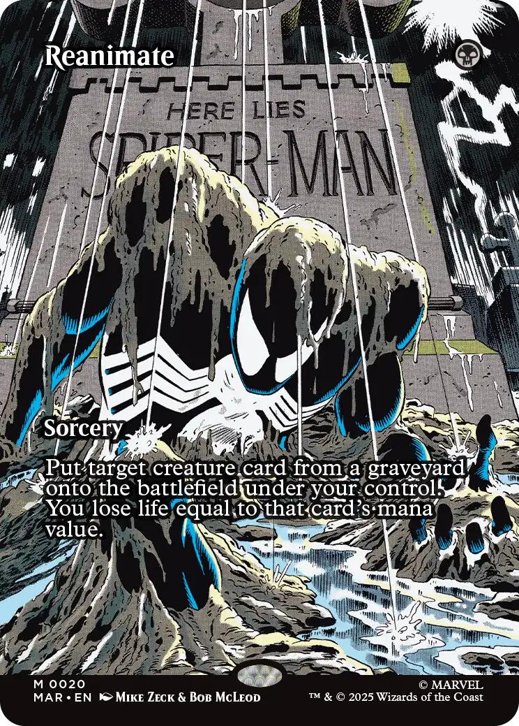 Reanimate (Borderless) [Marvel's Spider-Man: Eternal-Legal] | Exor Games Dartmouth
