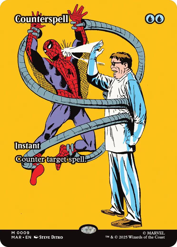Counterspell (Borderless) [Marvel's Spider-Man: Eternal-Legal] | Exor Games Dartmouth