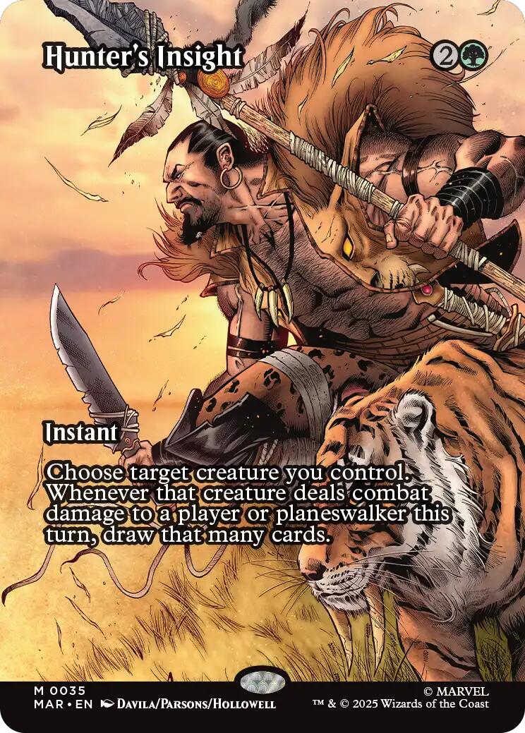 Hunter's Insight (Borderless) [Marvel's Spider-Man: Eternal-Legal] | Exor Games Dartmouth