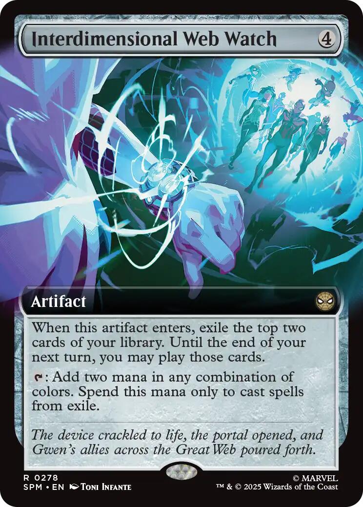 Interdimensional Web Watch (Extended Art) [Marvel's Spider-Man] | Exor Games Dartmouth