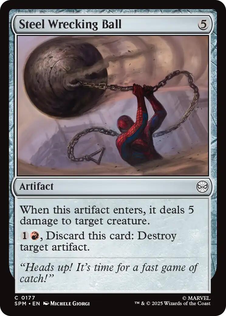 Steel Wrecking Ball [Marvel's Spider-Man] | Exor Games Dartmouth