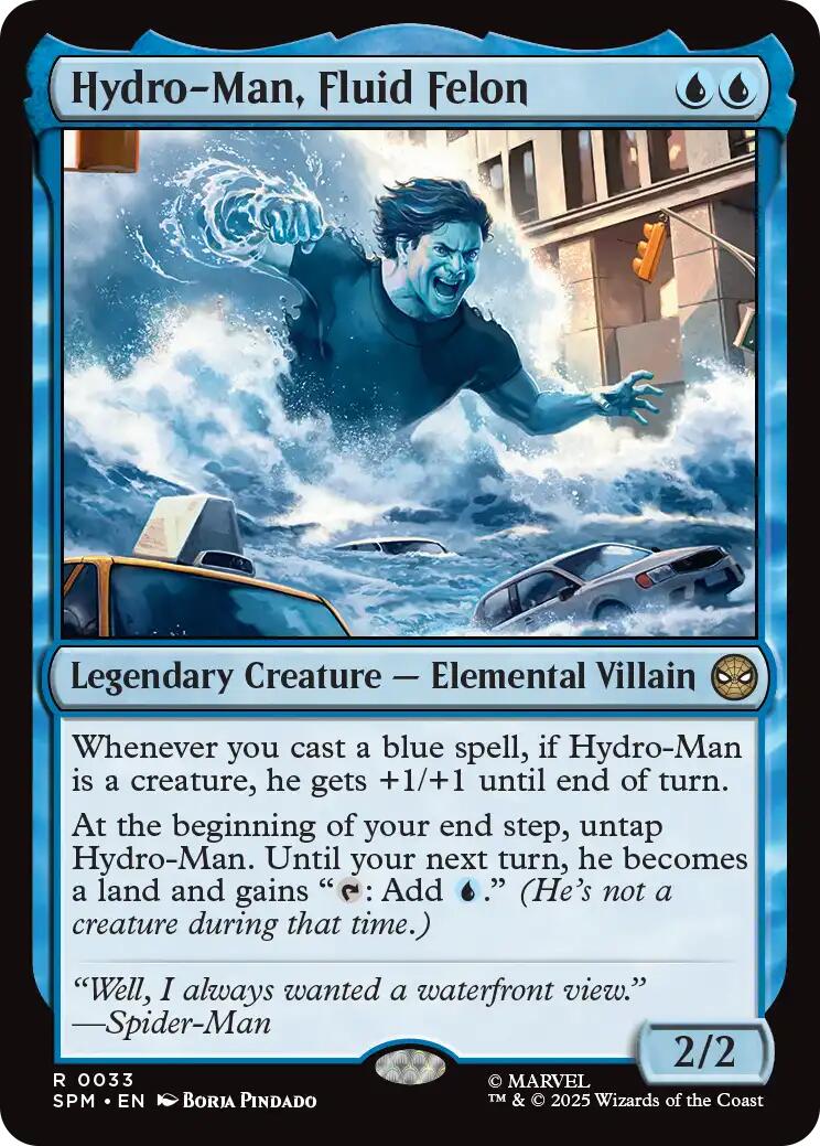 Hydro-Man, Fluid Felon [Marvel's Spider-Man] | Exor Games Dartmouth