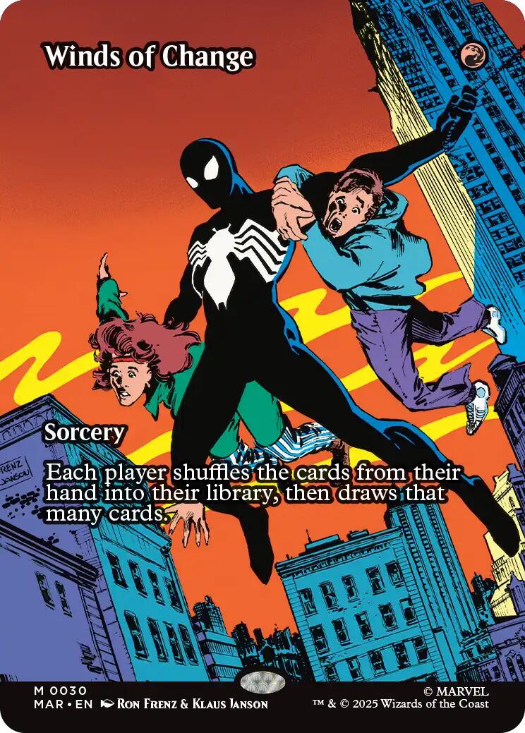 Winds of Change (Borderless) [Marvel's Spider-Man: Eternal-Legal] | Exor Games Dartmouth